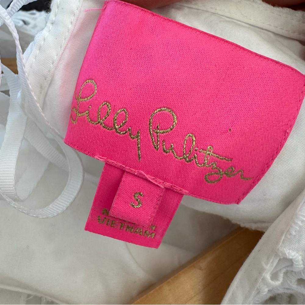 Lilly Pulitzer Resort White Primm Eyelet Dress - Picture 7 of 9